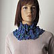 Scarf collar 'Purple'. Collars. Newilina. Online shopping on My Livemaster.  Фото №2