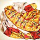 Batik scarf 'Rhythms of Africa' shawl batik, hand-painted on silk. Shawls. OlgaPastukhovaArt. My Livemaster. Фото №4
