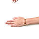 Pulsera chapado en oro 'Minimalismo' pulsera de metal dorado. Hard bracelet. Irina Moro. Ярмарка Мастеров.  Фото №6