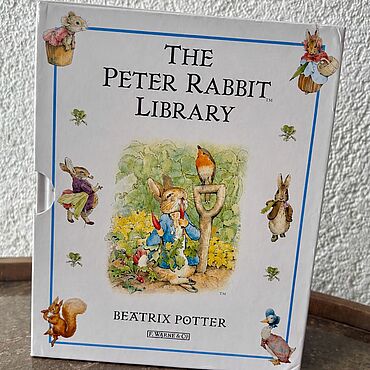 Винтаж ручной работы. Ярмарка Мастеров - ручная работа Винтаж: The Peter Rabbit Library (10 книг). Англия.. Handmade.