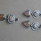 Кулон с полихромным турмалином и монетой 16 века, серебро 925. Кулон. EMerald Jewelry. Ярмарка Мастеров.  Фото №4
