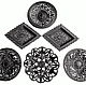 1946 Collectible Plate decor in the Gothic Style Kasli Cast iron. Vintage interior. LuxVintage. My Livemaster. Фото №6