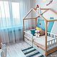 Кровать домик, Мебель для детской, Новосибирск,  Фото №1