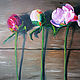 Order Oil Painting on canvas "Peony series". Filin-art. Livemaster. . Pictures Фото №3