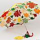 Umbrella Leaf. Carnival costumes for children. Lace for Ladies. Online shopping on My Livemaster.  Фото №2
