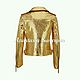 Jacket from natural Python skin ' Yellow Gold '. Outerwear Jackets. Anastasia Suvaryan обувь ручной работы. Online shopping on My Livemaster.  Фото №2