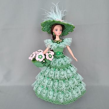 Одежда для кукол Барби - Пышное платье Milsi купить в интернет-магазине Wildberries