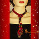 Women's tie 'Etude'. Lariats. Lariaty and necklace. Online shopping on My Livemaster.  Фото №2
