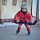 Хоккеист Амура . Ватная игрушка на елку, Спортивные сувениры, Хабаровск,  Фото №1