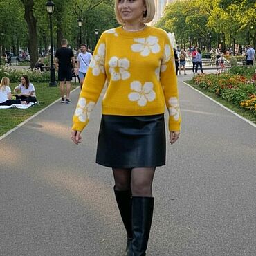 Одежда ручной работы. Ярмарка Мастеров - ручная работа Джемпер Солнечный цвет. Handmade.