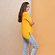 Yellow pullover for women. Sweaters. SHAPAR - knitting clothes. Online shopping on My Livemaster.  Фото №2