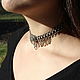 Vardanants choker necklace made of 925 sterling silver DS0075. Chokers. Sunny Silver. My Livemaster. Фото №4