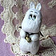 Moomin-Troll photographer toy from wool, Felted Toy, Moscow,  Фото №1