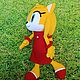Зои (Zooey) Sonic. Мягкие игрушки. Боченкова Анна (lolki). Ярмарка Мастеров.  Фото №5