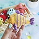 Развивающие мягкие игрушки Морские животные. Мягкие игрушки. Алина. Интернет-магазин Ярмарка Мастеров.  Фото №2
