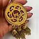 Винтаж: Подвеска на длинной цепи от Accessocraft NY. Кулоны винтажные. annya_kate_vintage. Ярмарка Мастеров.  Фото №5