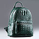 Crocodile Genuine Leather Backpack IMA0516VG1, Backpacks, Moscow,  Фото №1