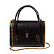 Classic bag - CEILI-made of genuine black leather and wood. Classic Bag. breatley. Online shopping on My Livemaster.  Фото №2