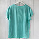 Order Mint blouse made of 100% linen. etnoart. Livemaster. . Blouses Фото №3