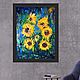 Paintings: sunflowers, Pictures, Sopot,  Фото №1