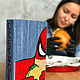 Order Clutch-book 'spider-Man'. BookShelf. Livemaster. . Clutches Фото №3