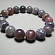 Botswana Agate Bracelet 'Exciting Patterns'. Bead bracelet. Beautiful gifts for the good people (Alura-lights). Online shopping on My Livemaster.  Фото №2