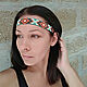 Headband - elastic band made of beads in Boho style Ethnic Hair Hoop. Headband. StylishThings4U. My Livemaster. Фото №5