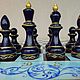 Order Chess chest made of wood 'Saint Petersburg' hand-painted. Anna Fekolkina chess-souvenirs. Livemaster. . Chess Фото №3