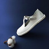 Обувь ручной работы. Ярмарка Мастеров - ручная работа Sandalias barefoot en el estilo de la URSS. Handmade.