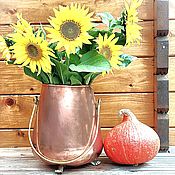 Винтаж handmade. Livemaster - original item Copper bucket, ash pan, heater, Holland.. Handmade.