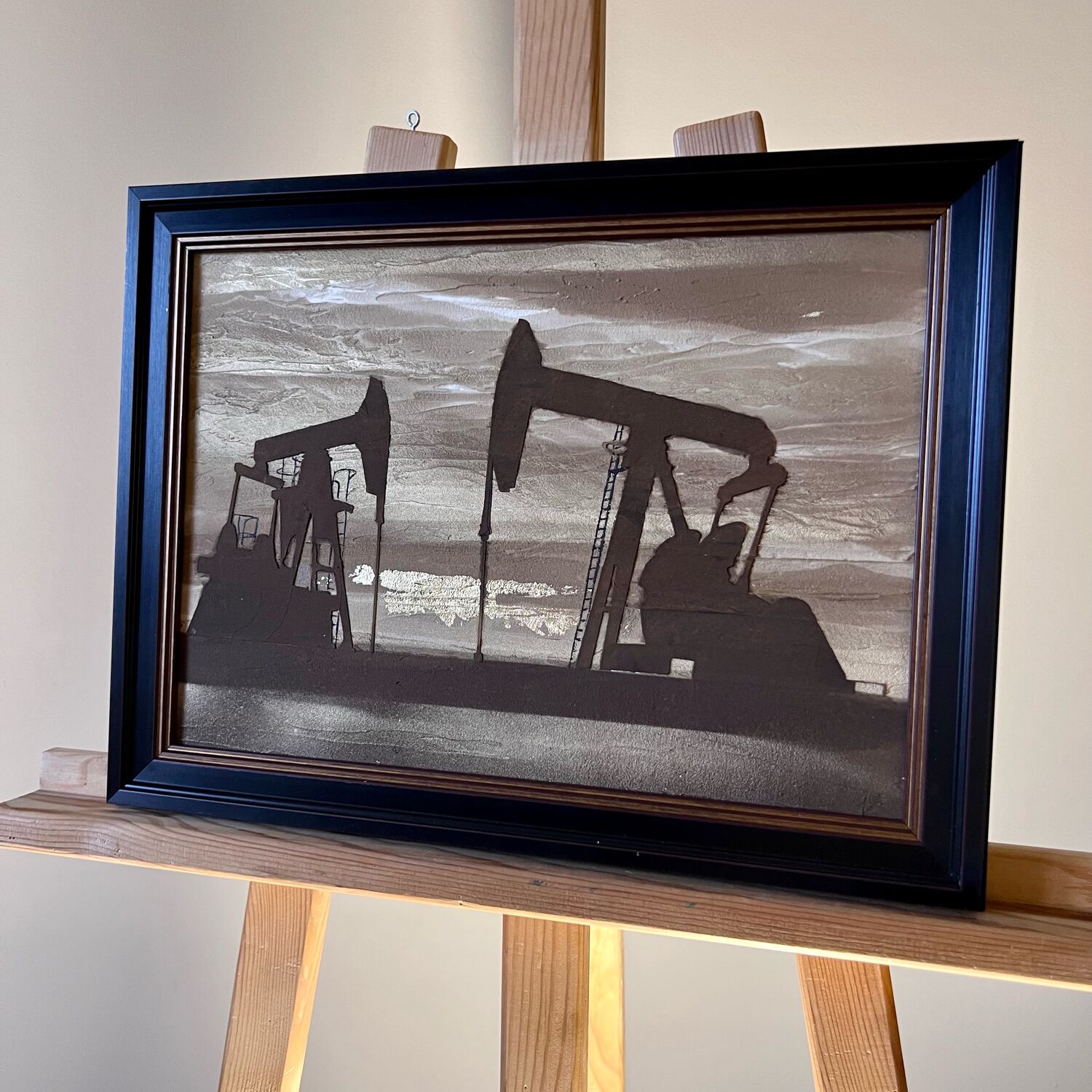Картины нефтью