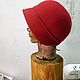 Hat cloche 'Rose' made of felt. Hats1. Felt Hats Shop. My Livemaster. Фото №6