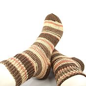 Аксессуары handmade. Livemaster - original item Socks: knitted from fine wear-resistant yarn size 21. Handmade.