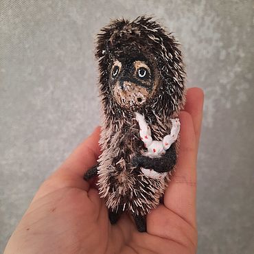Сумки ручной работы. Ярмарка Мастеров - ручная работа Ёжик брелок. Handmade.
