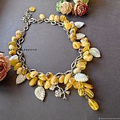 Украшения handmade. Livemaster - original item Necklace .  amber. Handmade.