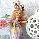Order interior doll: Flower fairy. Nadezhda Belova Christmas gift. Livemaster. . Interior doll Фото №3