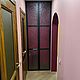 Лофт перегородка распашная в гардеробную, Двери, Москва,  Фото №1