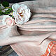 Stole 'Coral pearl' hand weaving, Wraps, Smolensk,  Фото №1
