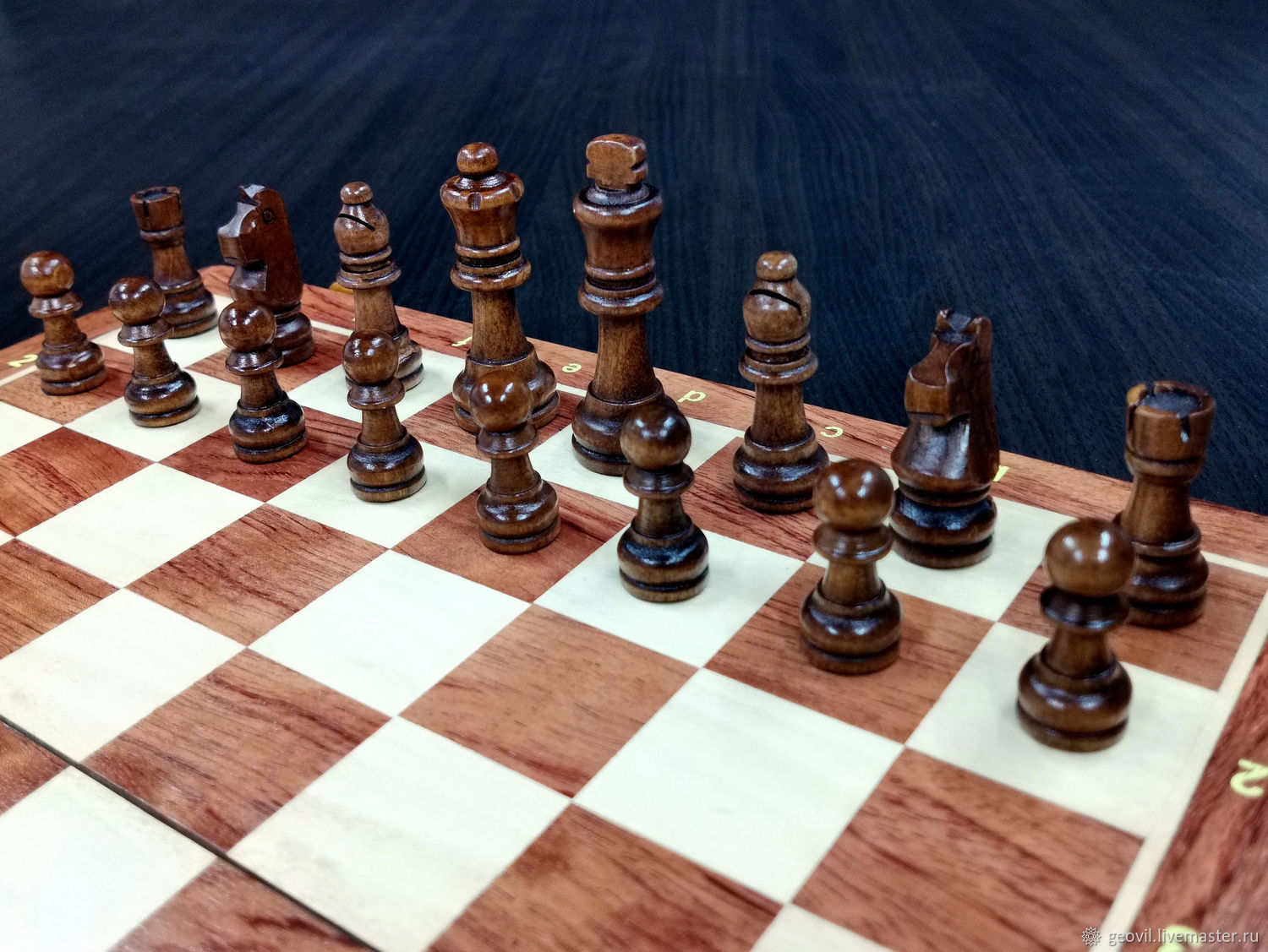 Шахматы Классика, 39x39 см., из дерева, ручной работы в интернет ...