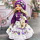 Clothes for Paola Reina dolls. Set with roses Lilac fairy tale. Clothes for dolls. DeSouris (desouris). My Livemaster. Фото №4