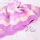 Blanket for the newborn 'Lilac dreams'. Baby blankets. Nicol. Online shopping on My Livemaster.  Фото №2