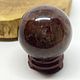 Ball Sphere Goethite in quartz 39 mm, Ball, Gatchina,  Фото №1