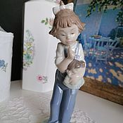 Винтаж: Nao by Lladro статуэтка ‘My Little Snail Baby’ фарфор Испания