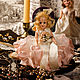 Винтаж: Кукла в персиковом платье, Куклы винтажные, Санкт-Петербург,  Фото №1
