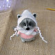 Raccoon knitting. Stuffed Toys. fesartdecor (fesartdecor). Online shopping on My Livemaster.  Фото №2