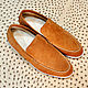 Men's loafers made of natural suede, to order!, Loafers, St. Petersburg,  Фото №1