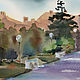 watercolor. painting watercolor. Street in Sevastopol. Pictures. ArtShipilina. Online shopping on My Livemaster.  Фото №2