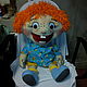 Redhead-Ginger-Freckles. Doll speech therapy, Stuffed Toys, Voronezh,  Фото №1