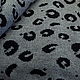Теплый вязаный трикотаж-жаккард двойной, 2-х сторонний, черно-серый. Ткани. Ксения (galaxyplanet75). Ярмарка Мастеров.  Фото №5