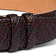Brown Leather belt Men's Exclusive. Straps. AlekssMovins. Online shopping on My Livemaster.  Фото №2